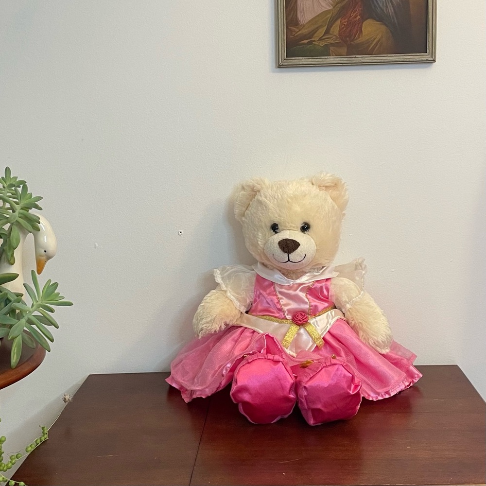Build-A-Bear Sleeping Beauty Princess Aurora Bear